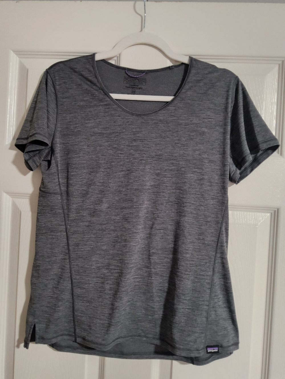 Patagonia Heathered Gray Short Sleeve Performance Tee